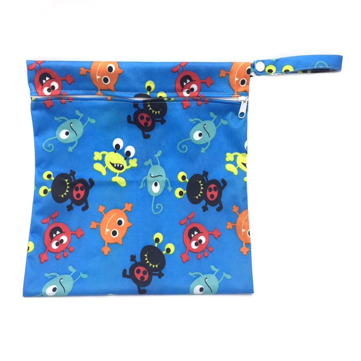 Medium Wetbag - Blue Monsters