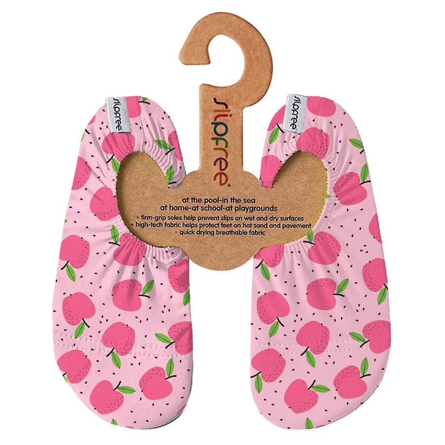 Mela Pink Apples Kids Slipfree Shoes