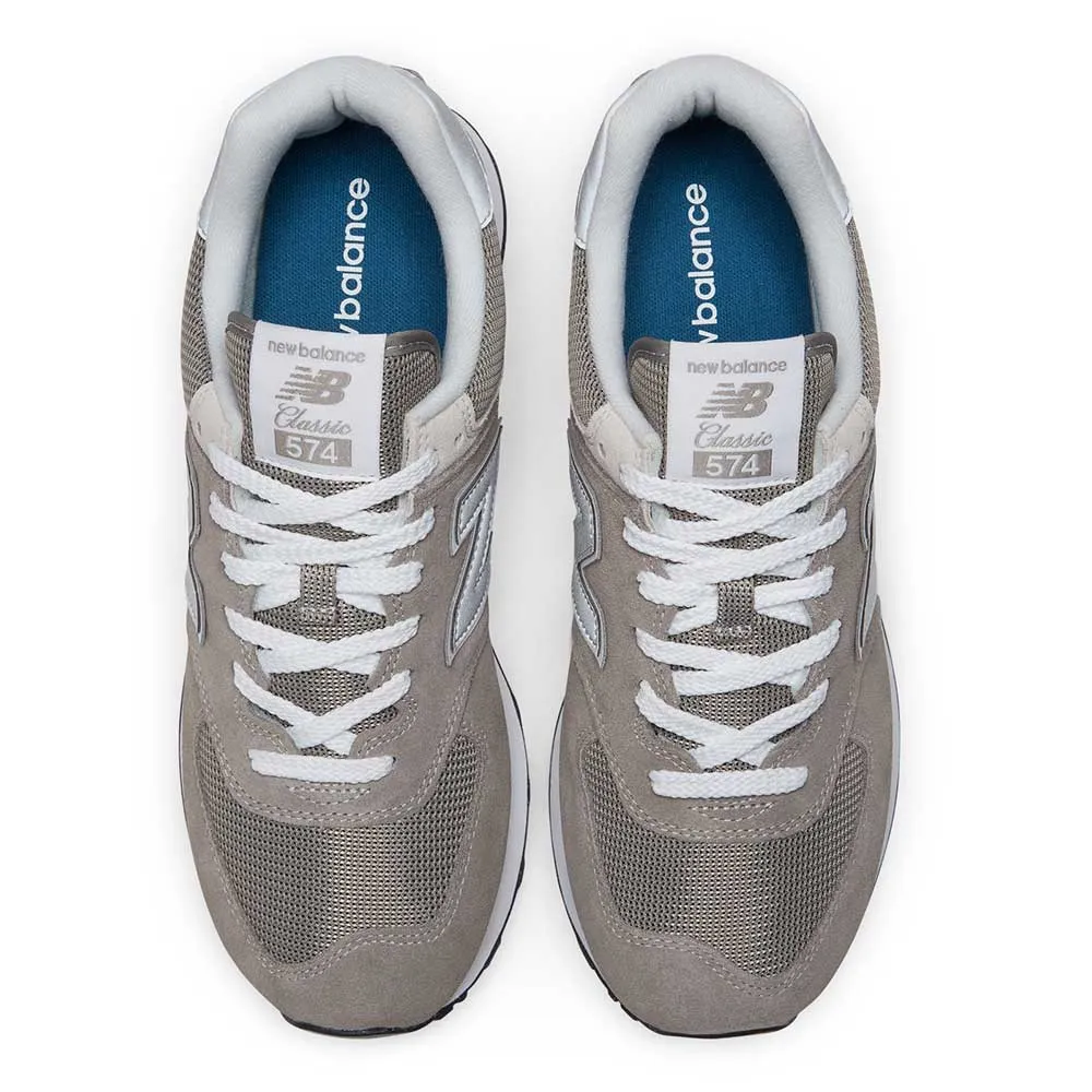Men's 574 Core - Grey/White - Wide (2E)