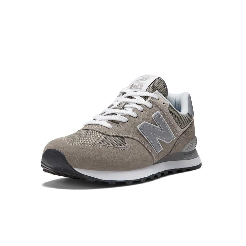 Men's 574 Core - Grey/White - Wide (2E)