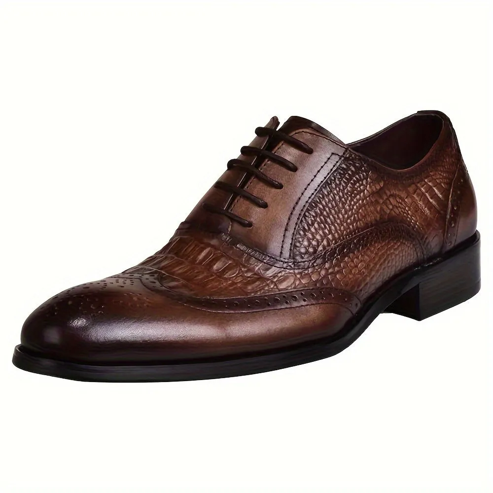 Men's Shoes For Business Office Suit |  Wingtip Oxford Brogues ✅