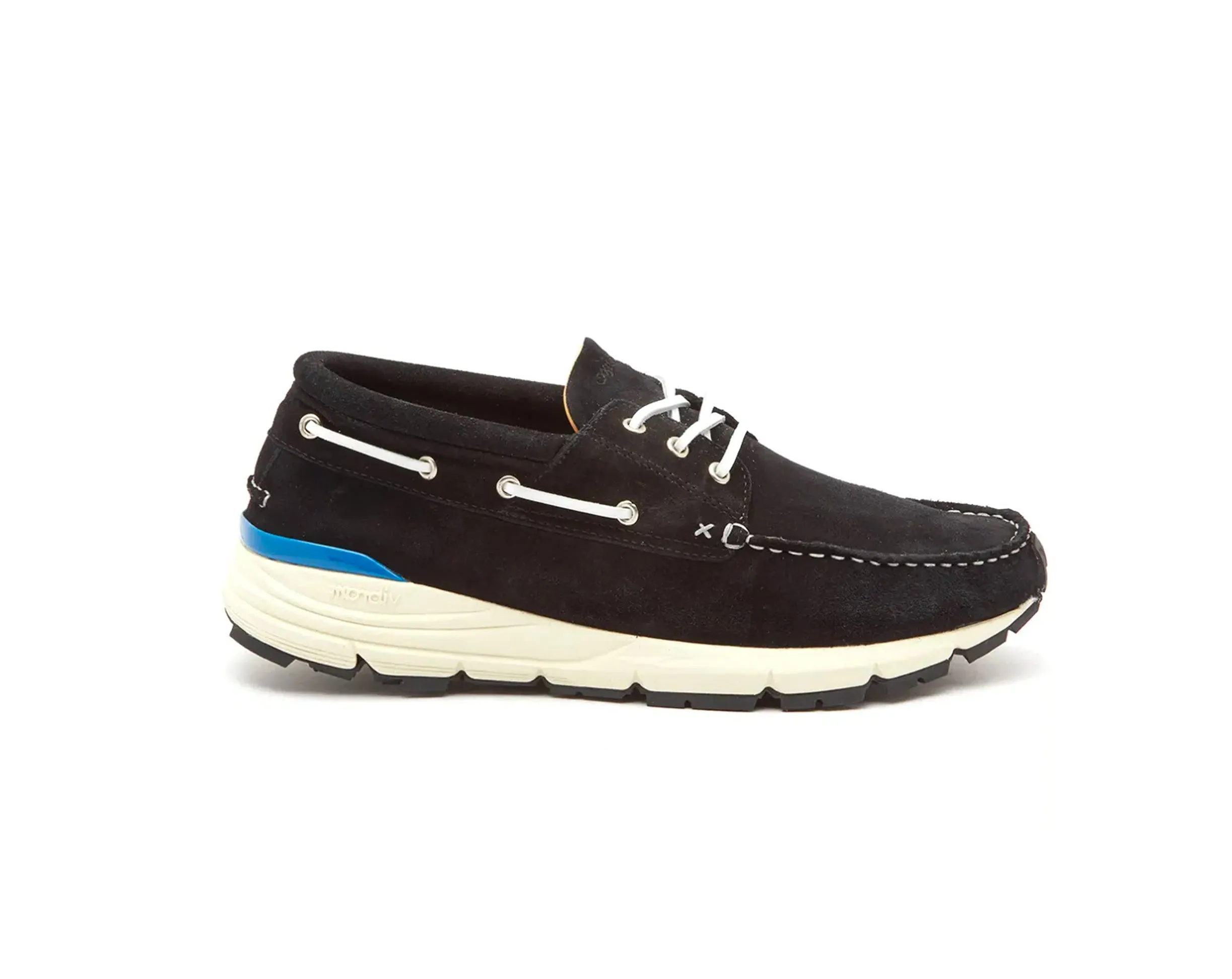 Merrimack Boat Shoe - Black Suede
