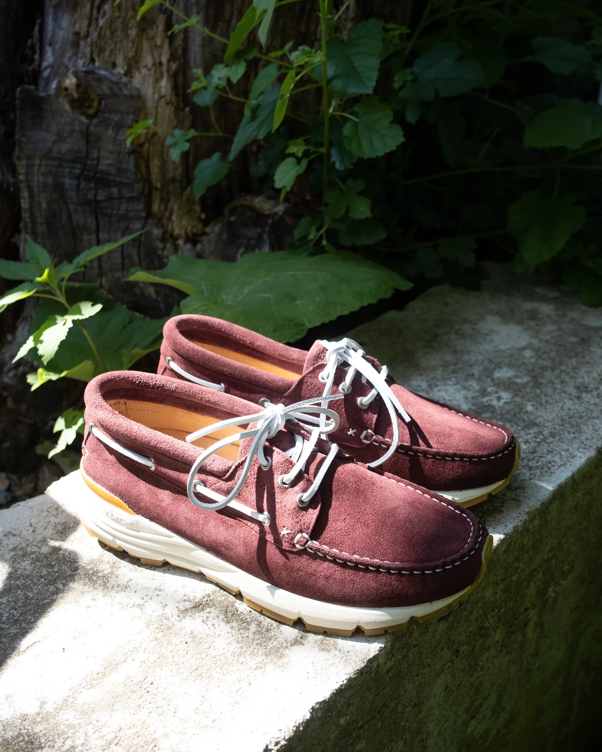 Merrimack Boat Shoe - Chianti Suede