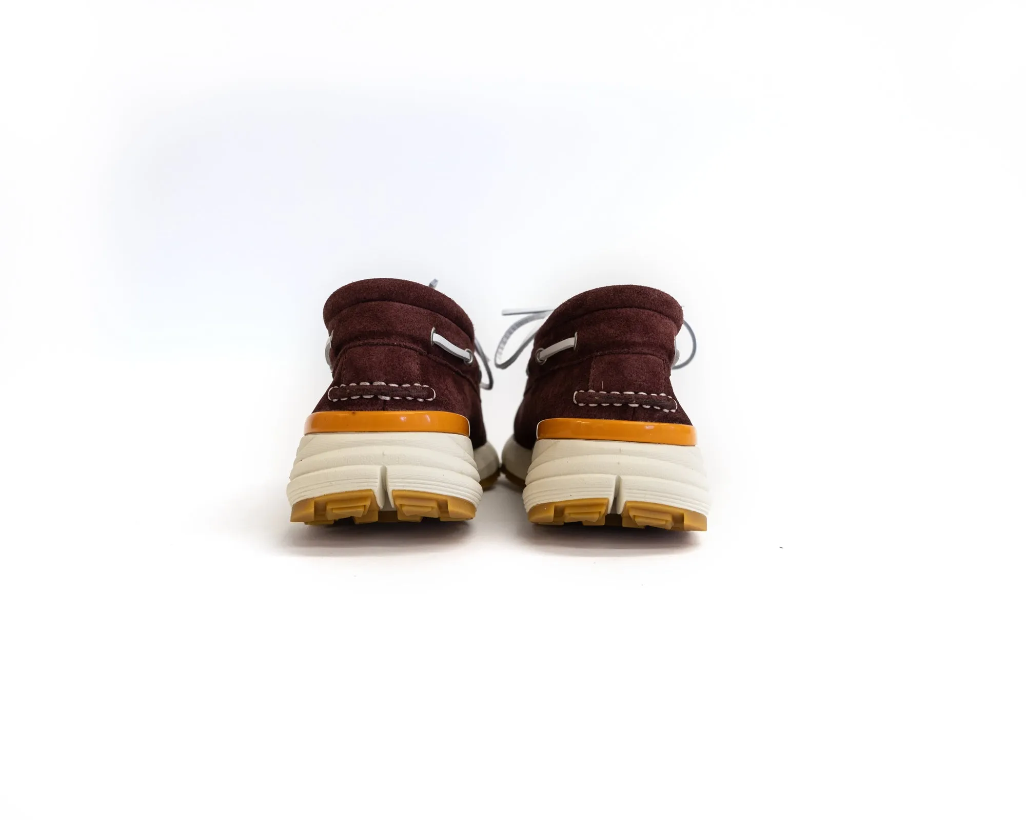 Merrimack Boat Shoe - Chianti Suede