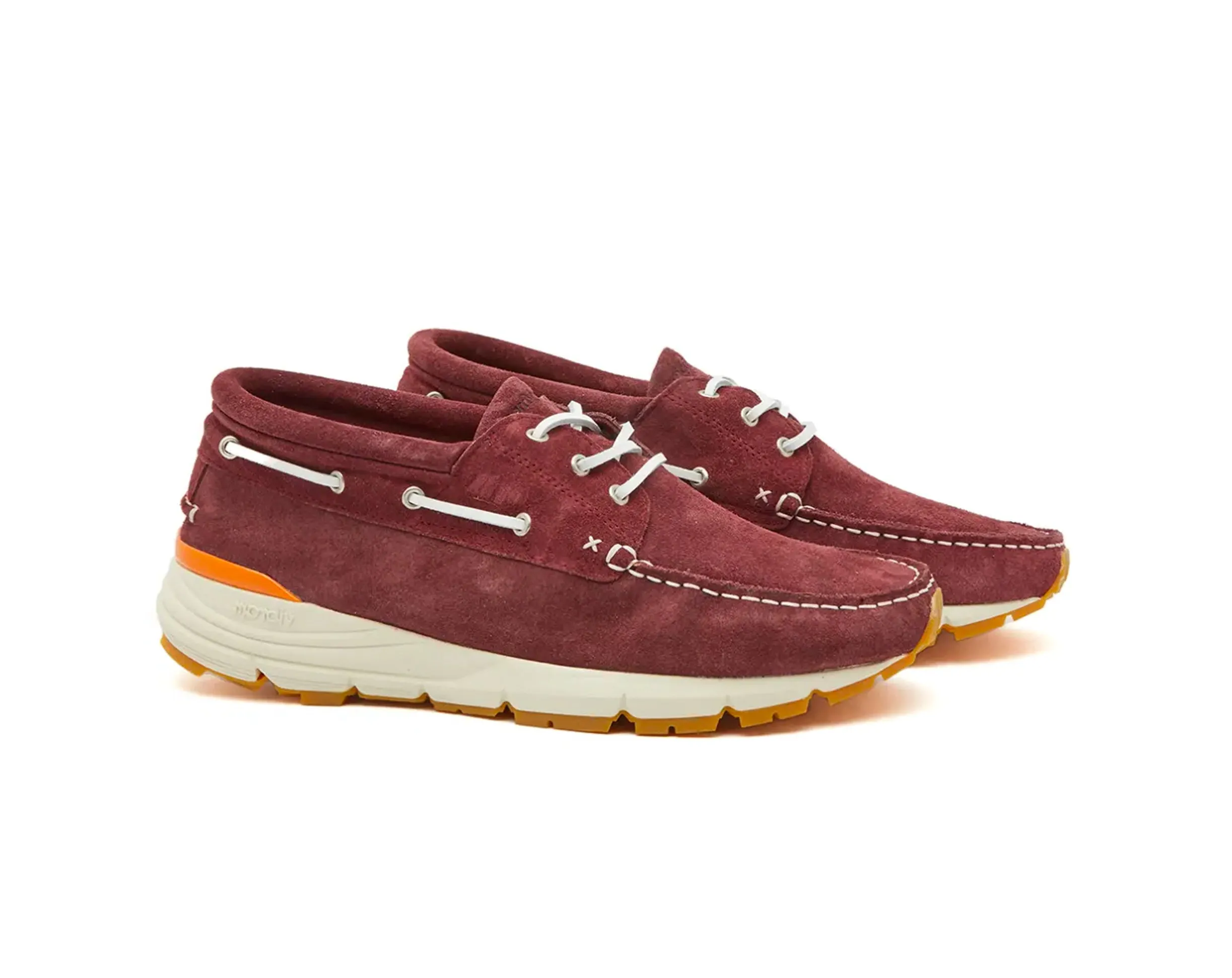 Merrimack Boat Shoe - Chianti Suede