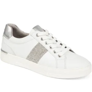 Metallic Accent Lace Up Trainers - BELWBINS39027 / 325 056
