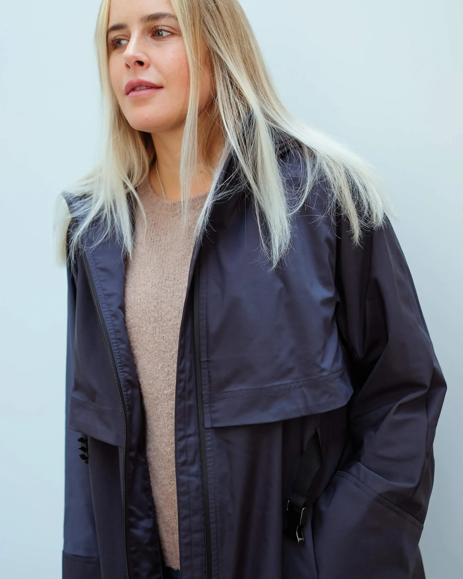 MM Destino raincoat in navy