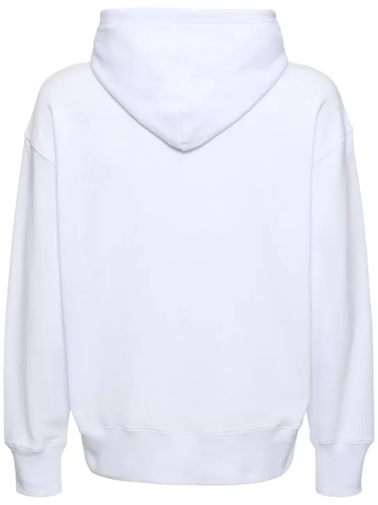 MSGM   Regular fit hooded sweatshirt 