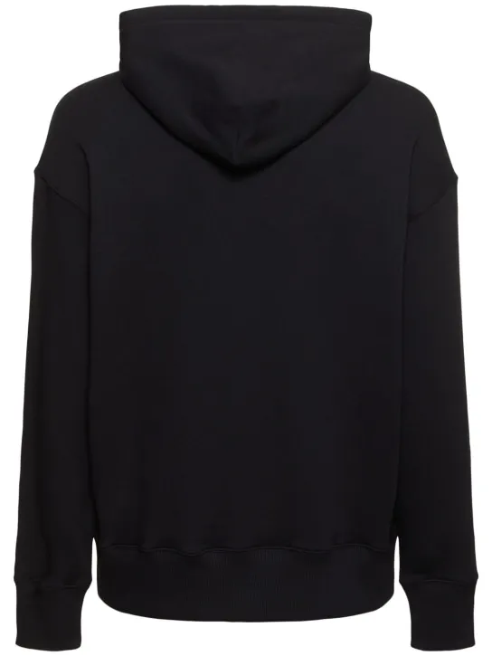 MSGM   Regular fit hooded sweatshirt 