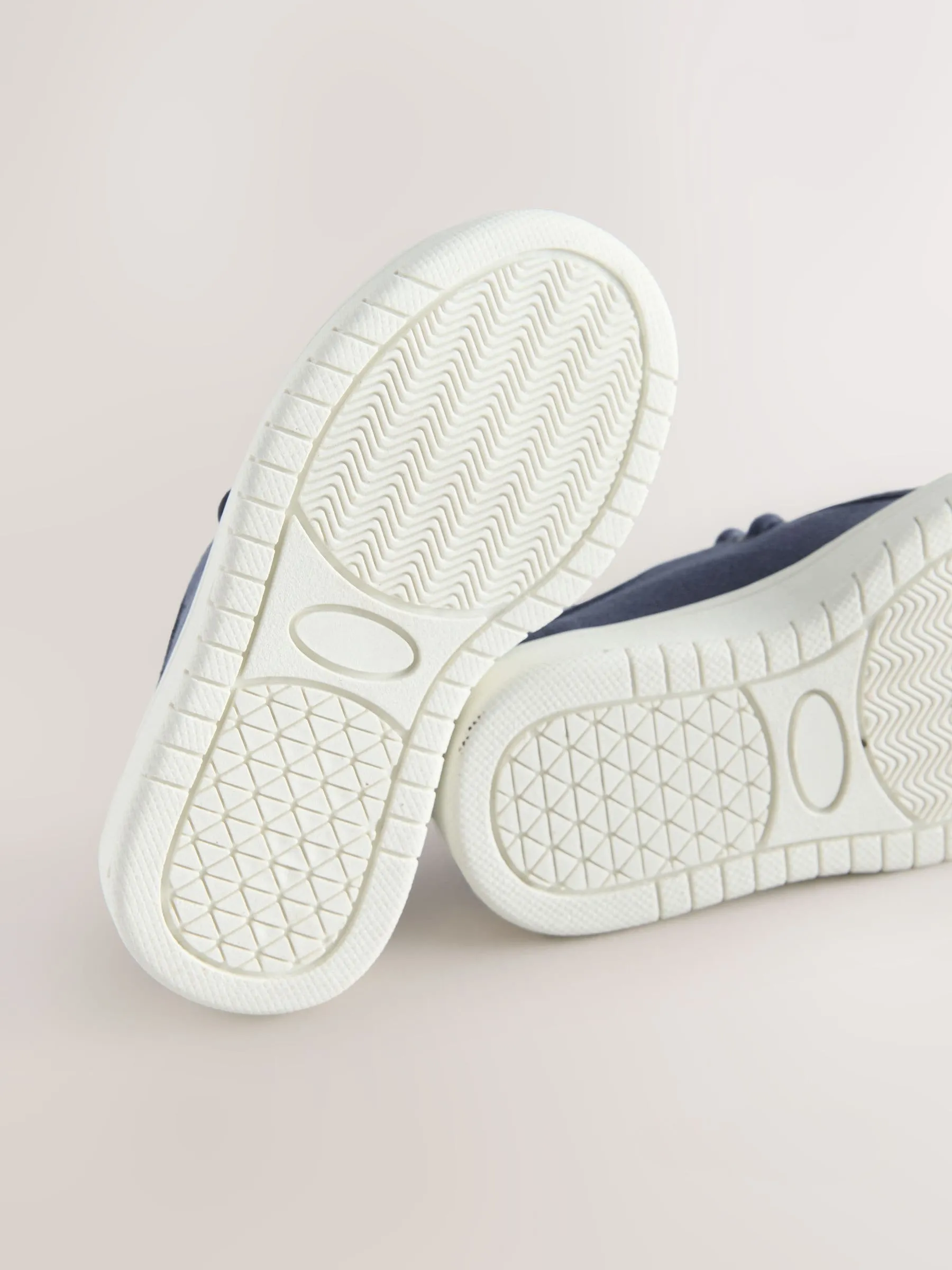 Navy Canvas Boat Shoes
