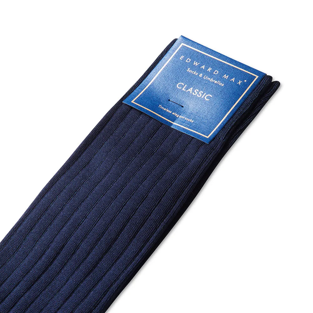 Navy Stripe Socks