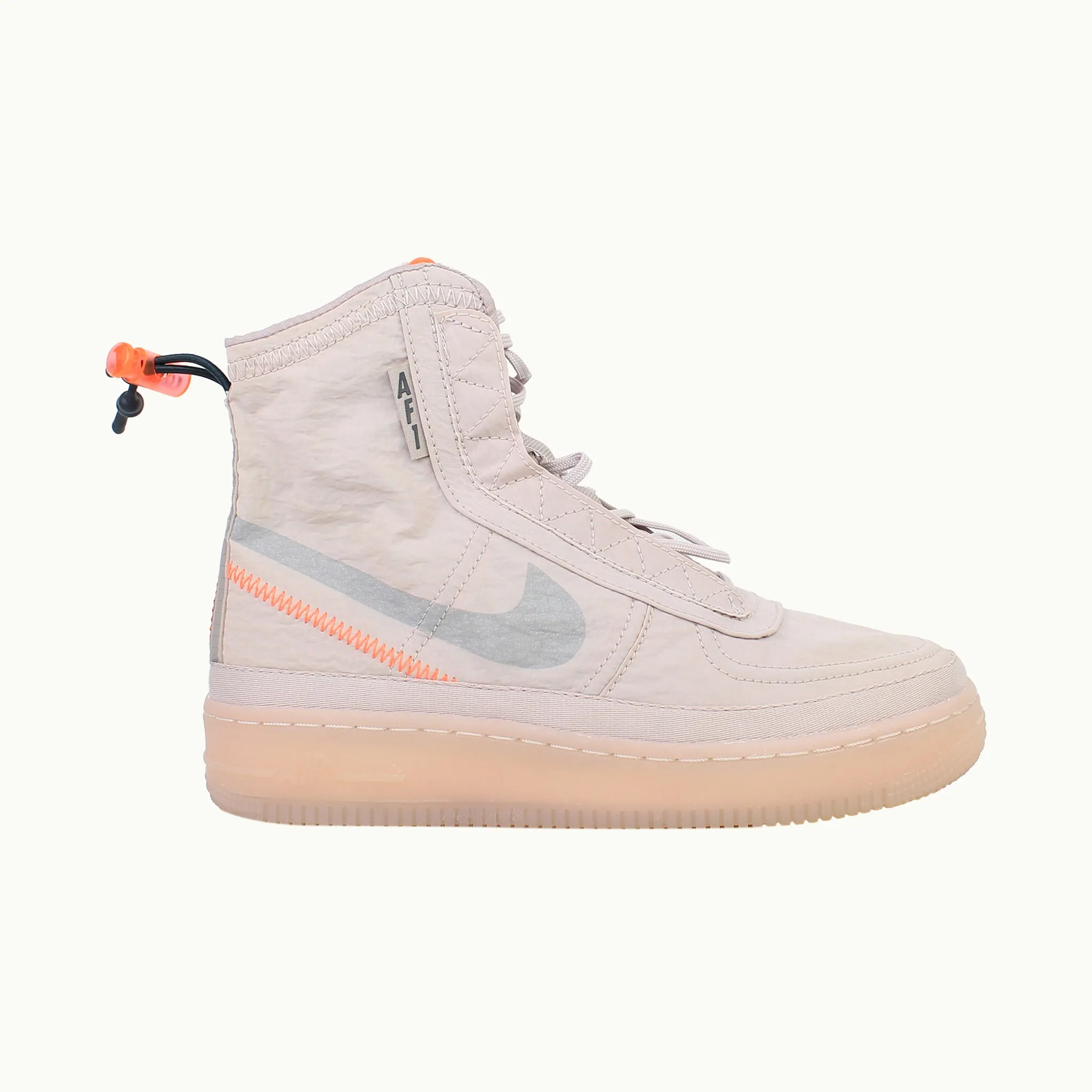 Nike AF1 Shell Womens Light Pink Trainers NO BOX