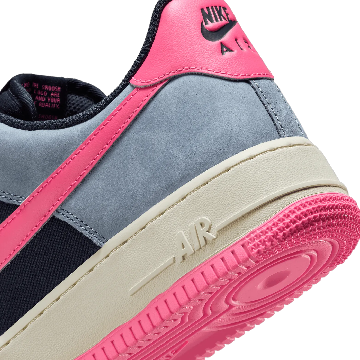 Nike Air Force 1 '07 LX 'Dark Obsidian and Pink Blast'