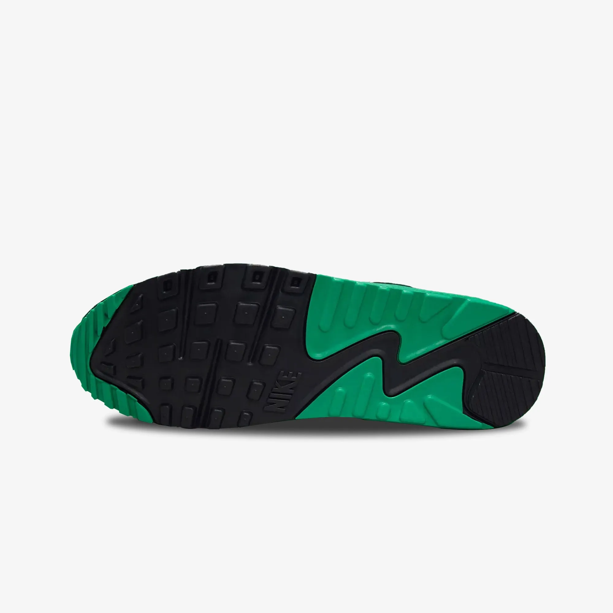 NIKE | AIR MAX 90 { BLACK/WHITE-STADIUM GREEN