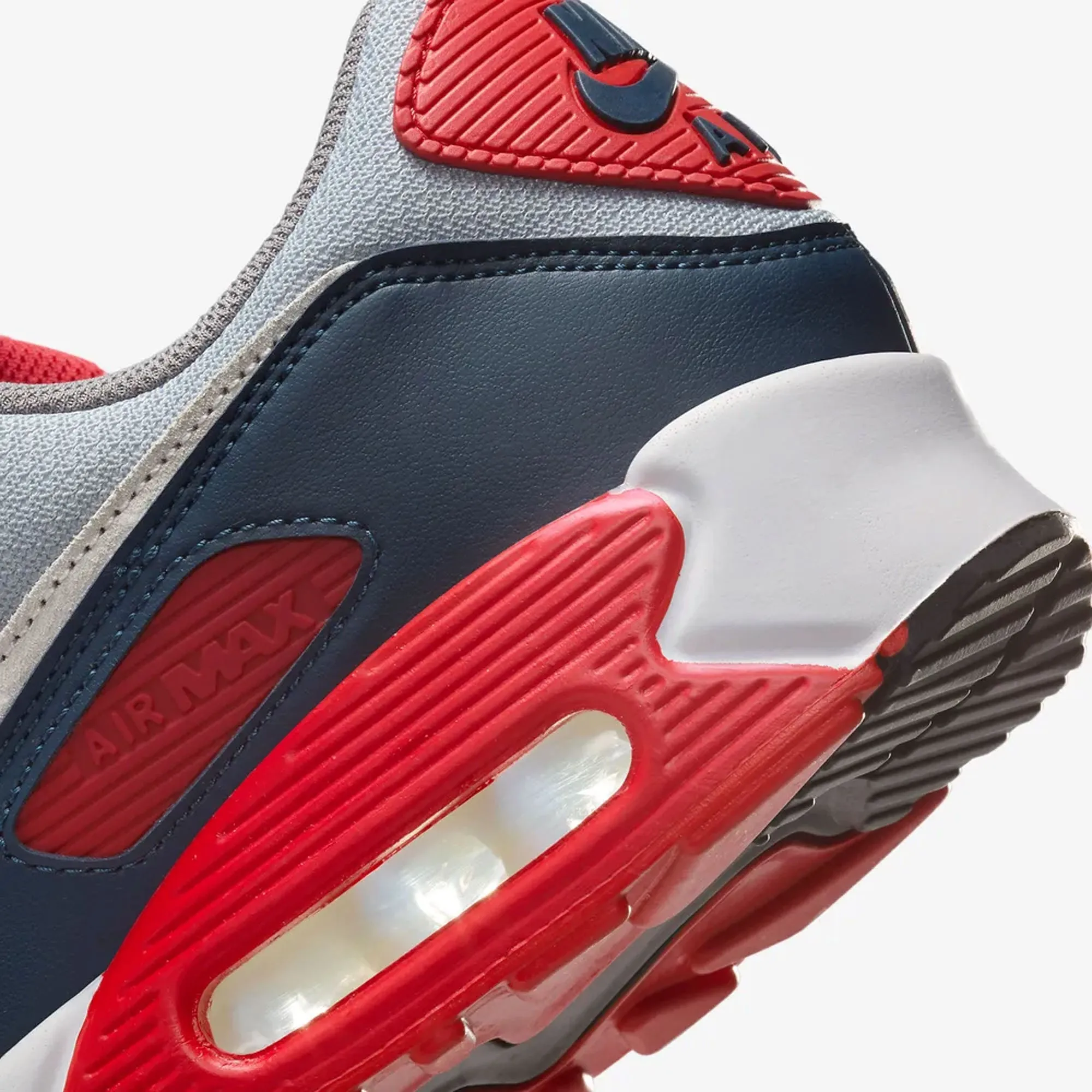 NIKE | AIR MAX 90 { LT SMOKE GREY/PHANTOM-ARMORY NAVY