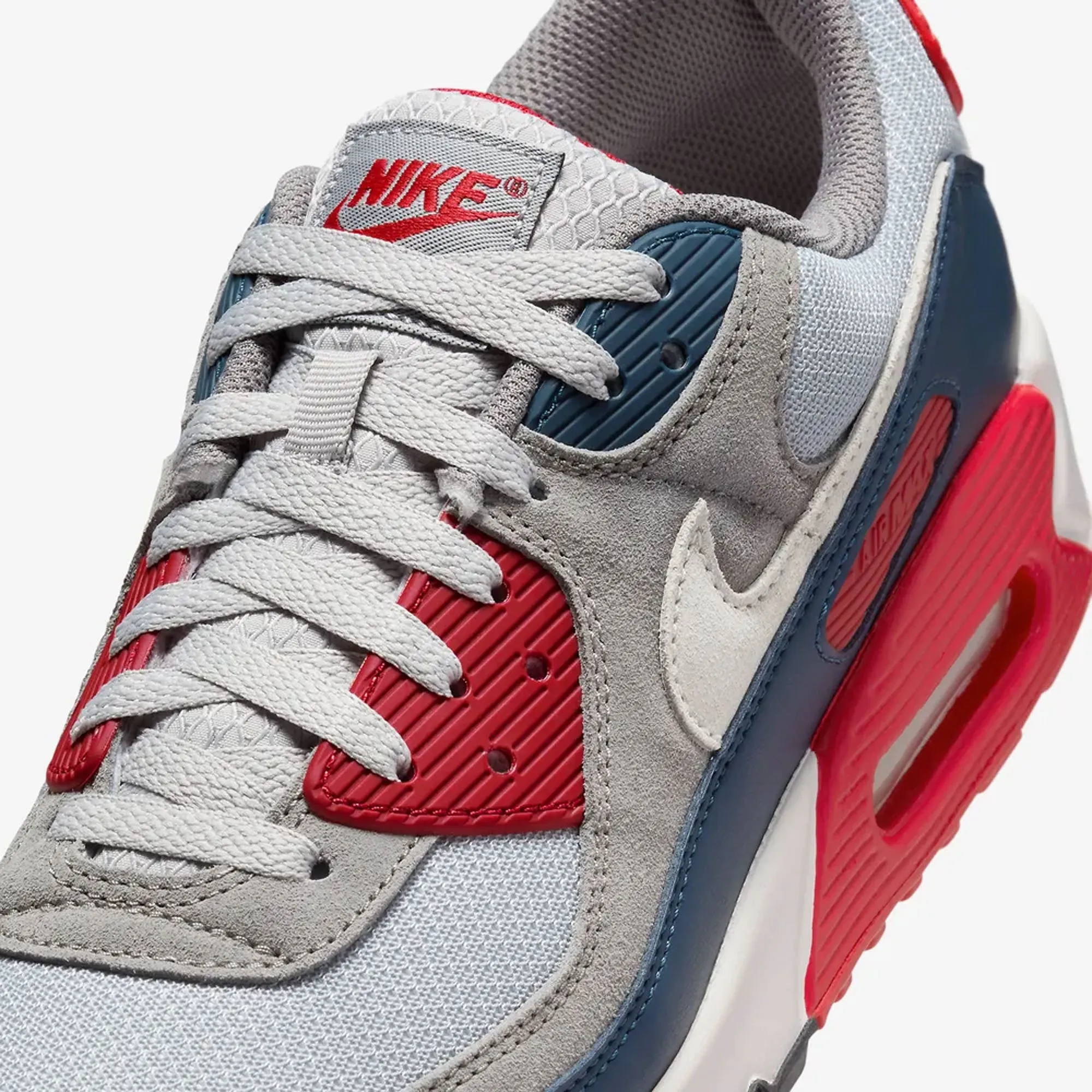 NIKE | AIR MAX 90 { LT SMOKE GREY/PHANTOM-ARMORY NAVY