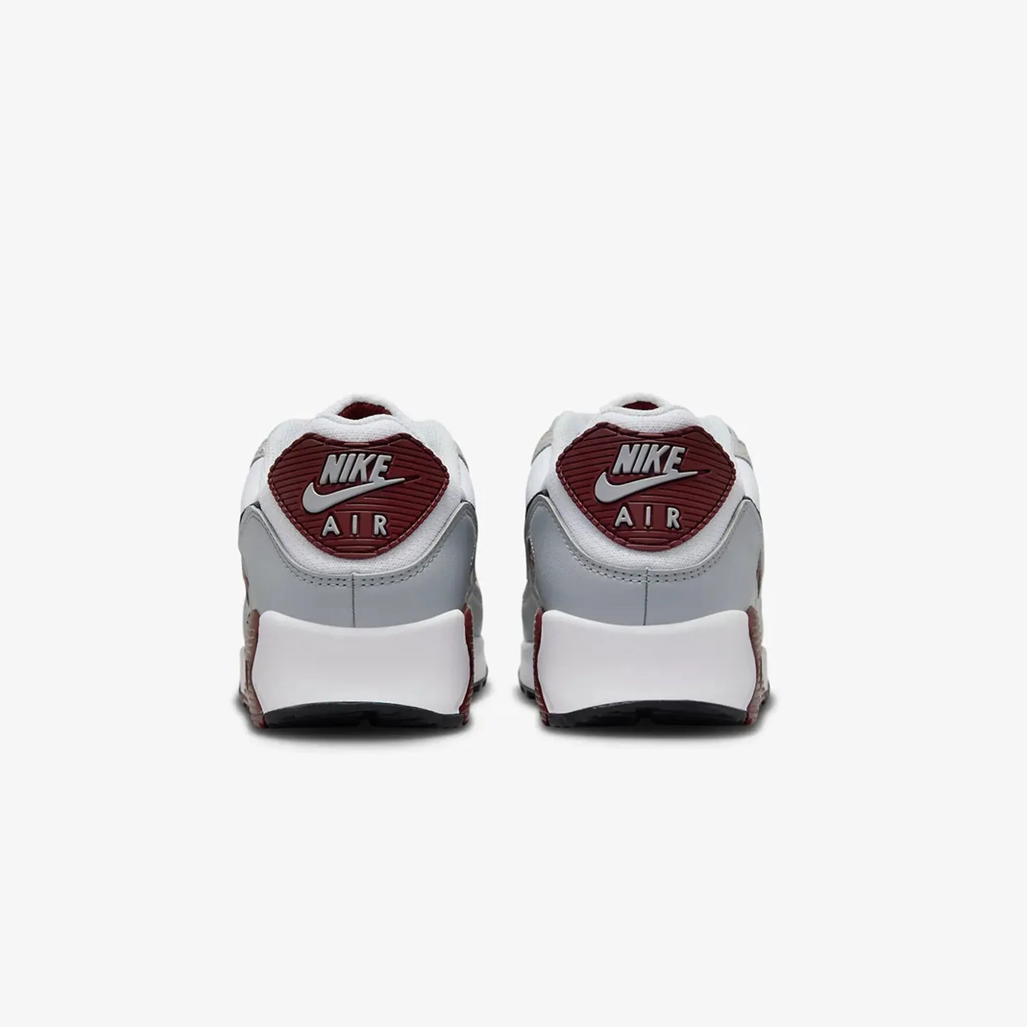 Nike | AIR MAX 90  { WHITE/BLACK-DARK TEAM RED-PURE PLATINUM