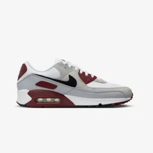 Nike | AIR MAX 90  { WHITE/BLACK-DARK TEAM RED-PURE PLATINUM