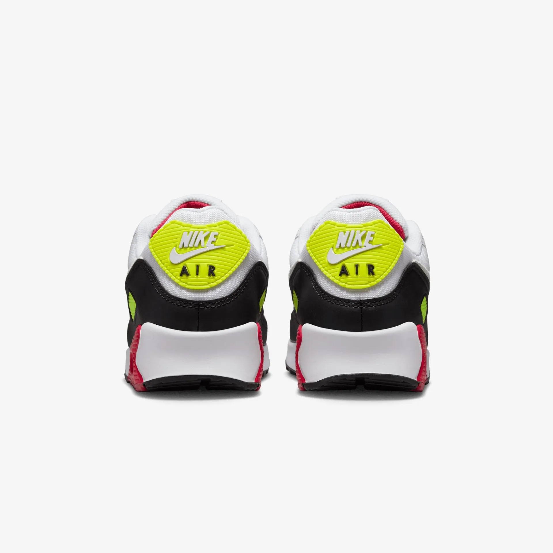 Nike | AIR MAX 90 { WHITE/BLACK-VOLT-RUSH PINK