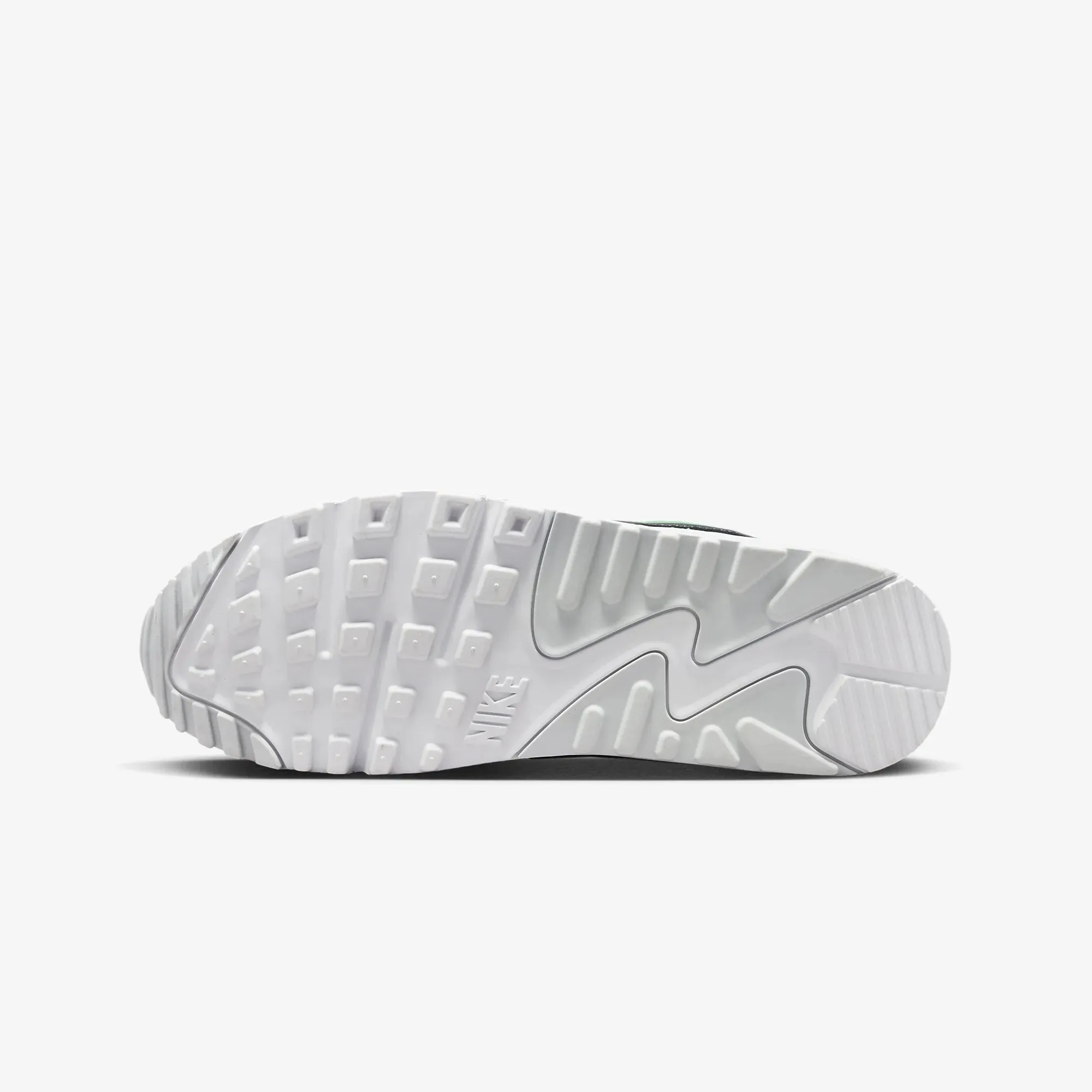Nike | AIR MAX 90  { WHITE/SPRING GREEN-ANTHRACITE