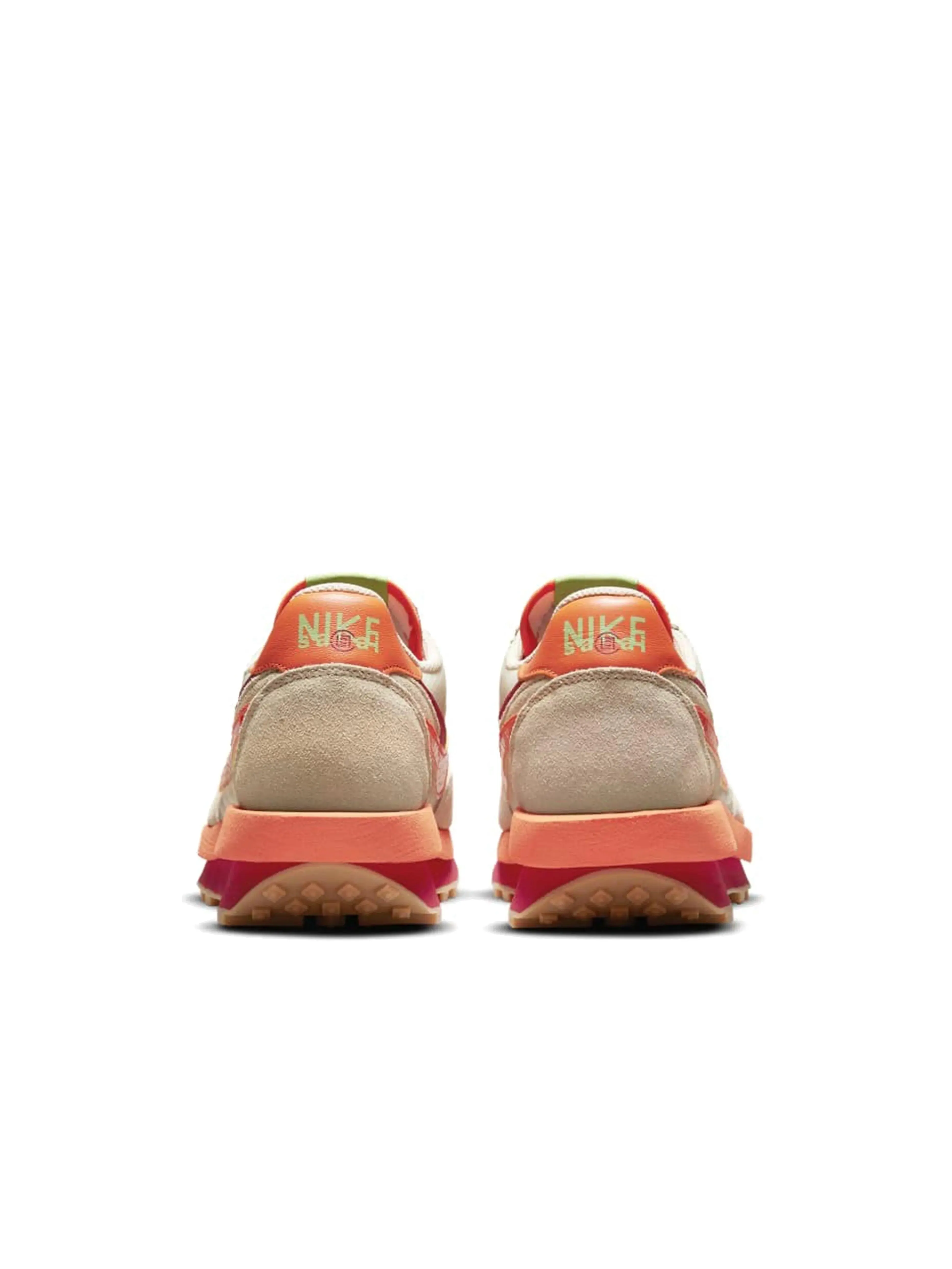 Nike LD Waffle sacai CLOT Kiss of Death Net Orange Blaze