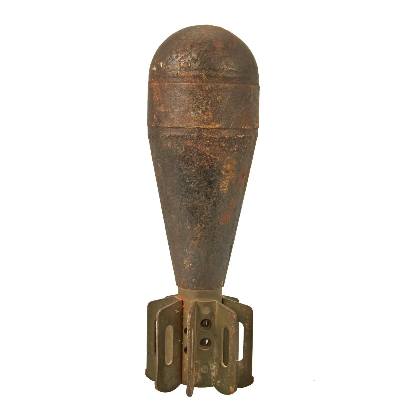 Original U.S. WWII INERT 60mm Training Mortar Round Grouping - 2 Trainers