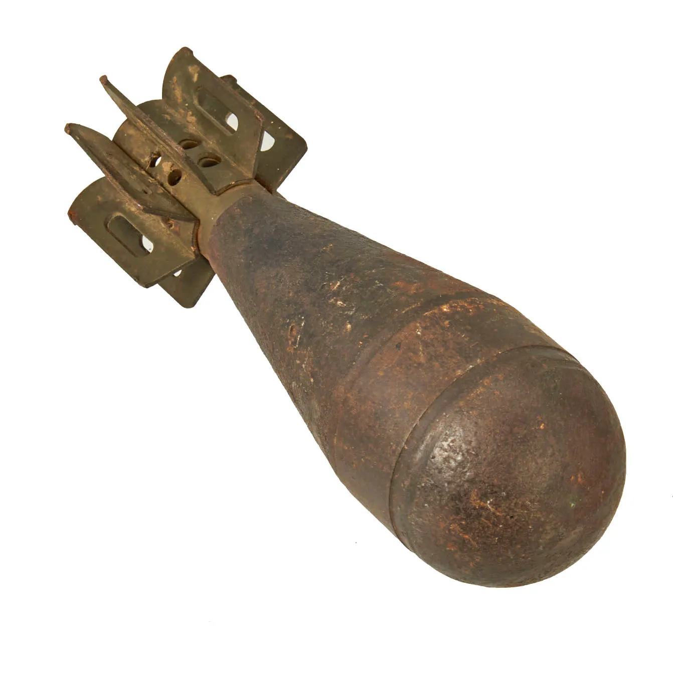 Original U.S. WWII INERT 60mm Training Mortar Round Grouping - 2 Trainers