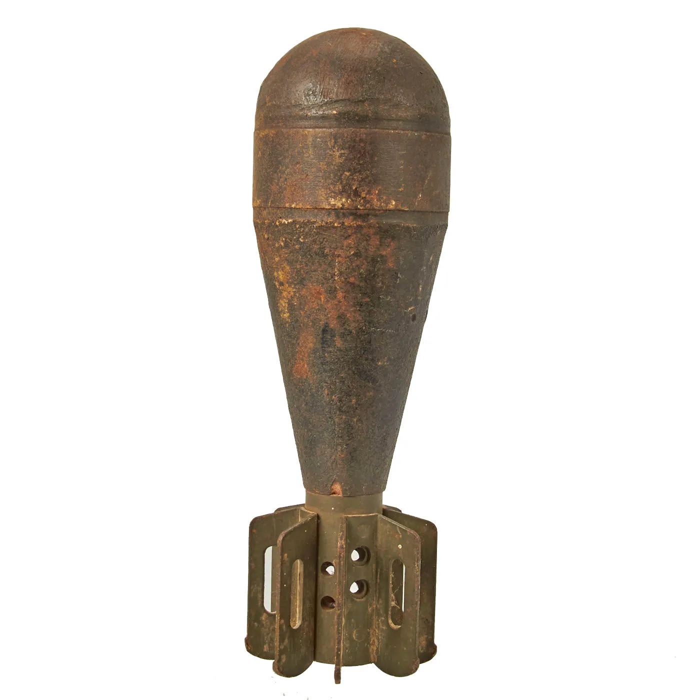 Original U.S. WWII INERT 60mm Training Mortar Round Grouping - 2 Trainers