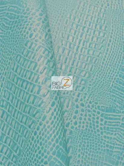 Passion Purple Crocodile Marine Vinyl Fabric / Sold By The Yard