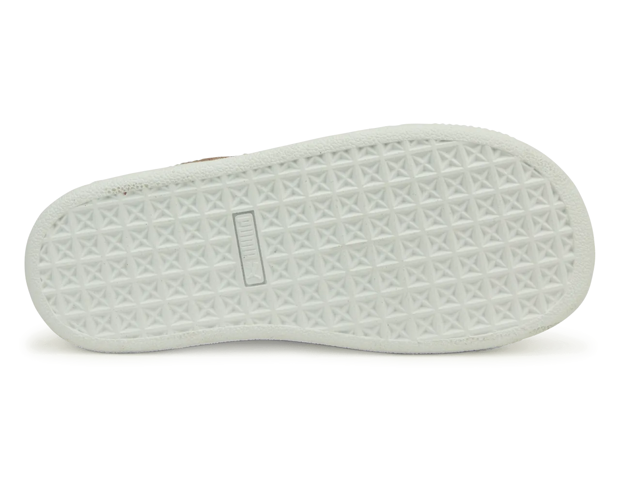 PUMA Kids Basket Met Emboss Rose/White