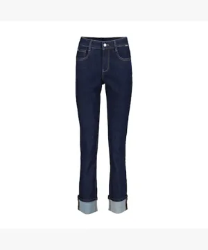 Red Button - Kate Turn Up Jeans in Dark Blue