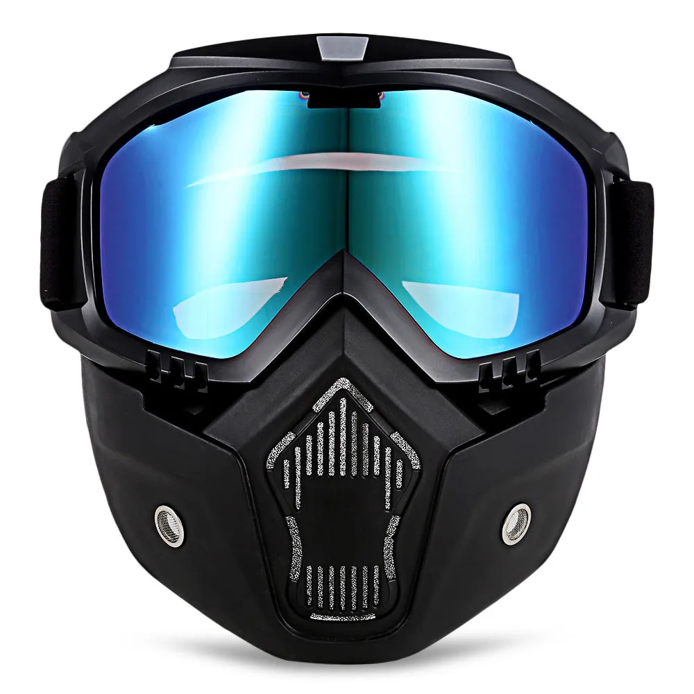 ROBESBON MT - 009 Motorcycle Goggles with Mask