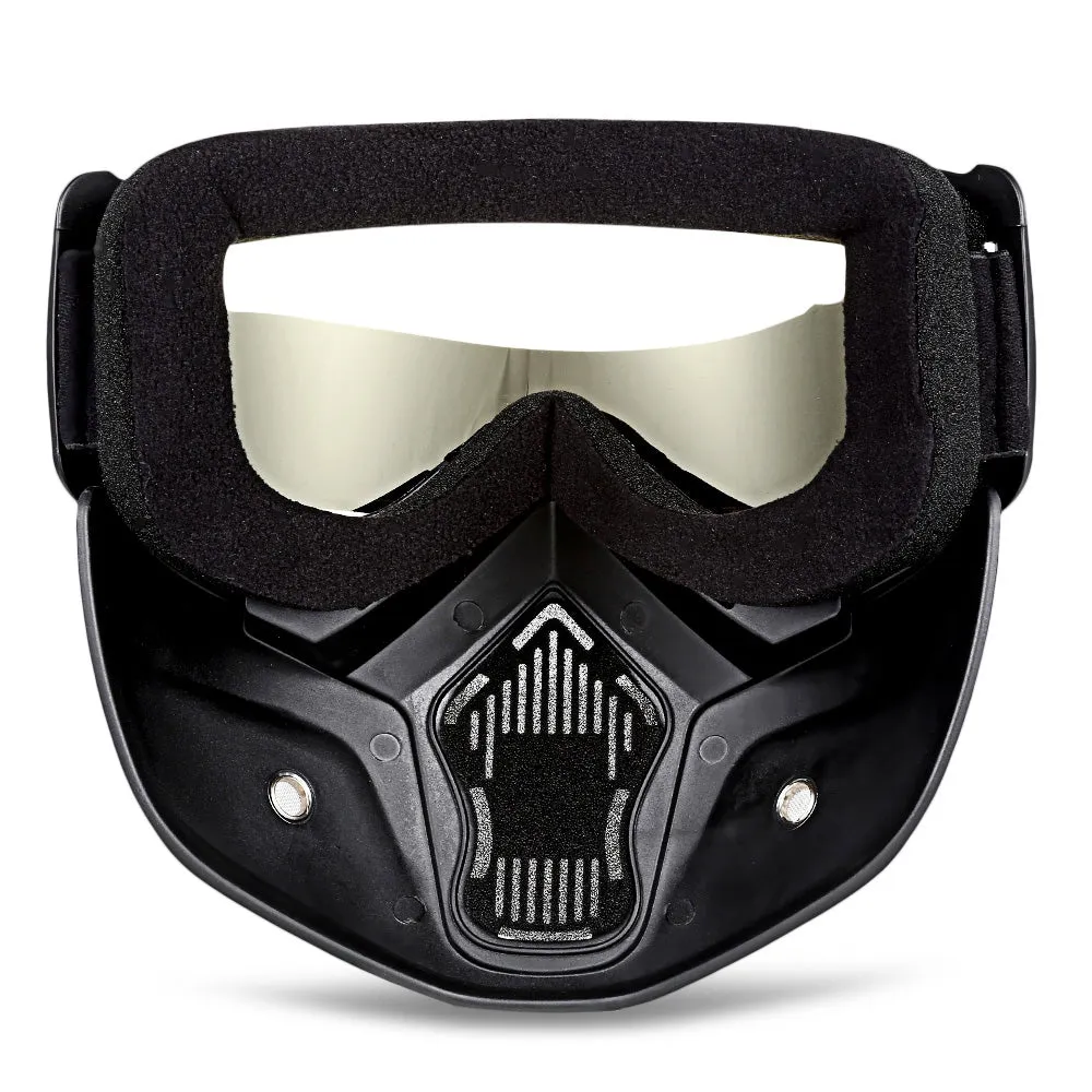 ROBESBON MT - 009 Motorcycle Goggles with Mask