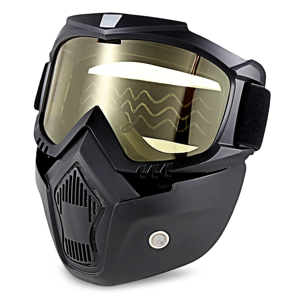 ROBESBON MT - 009 Motorcycle Goggles with Mask