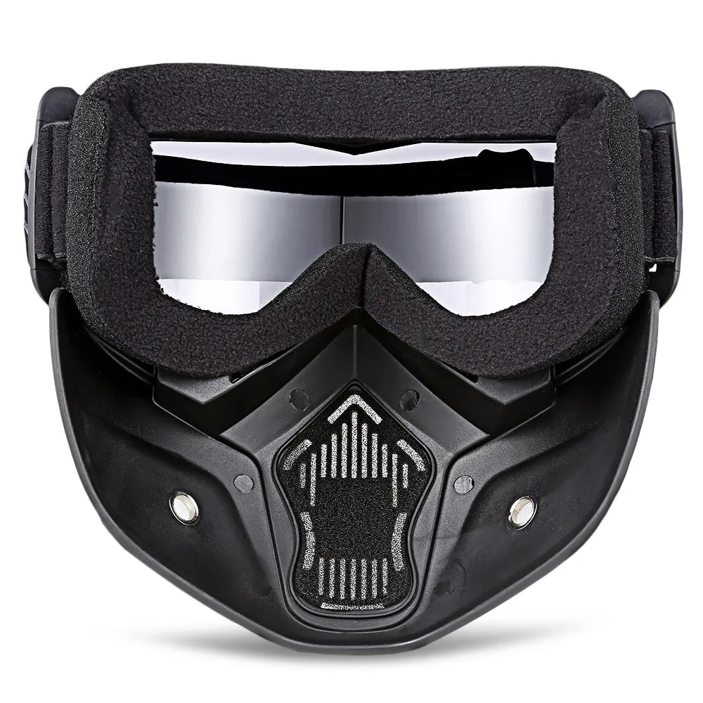 ROBESBON MT - 009 Motorcycle Goggles with Mask