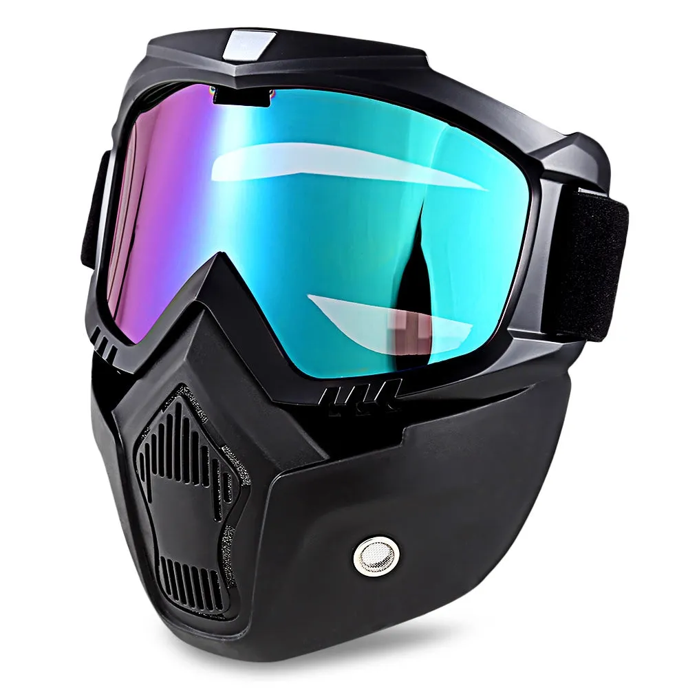 ROBESBON MT - 009 Motorcycle Goggles with Mask