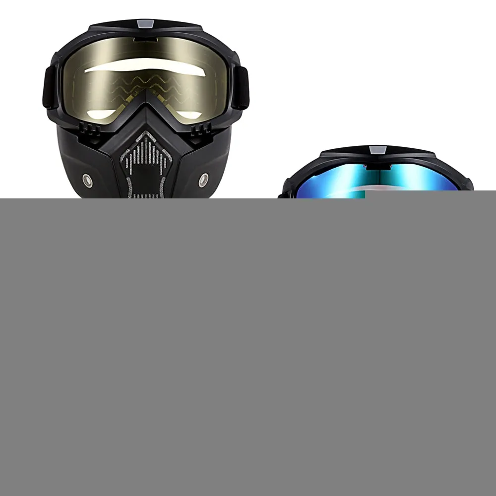 ROBESBON MT - 009 Motorcycle Goggles with Mask