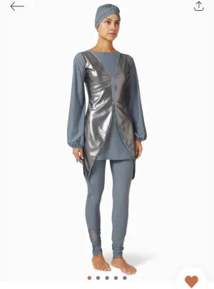 Sheikha Grey Swim Set M REC1573