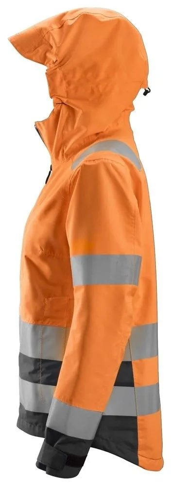 Snickers&#x20;1347&#x20;AllroundWork,&#x20;Women&#x27;s&#x20;High-Vis&#x20;Waterproof&#x20;Shell&#x20;Jacket,&#x20;Class&#x20;2&#x2F;3&#x20;-&#x20;High&#x20;Vis&#x20;Yellow