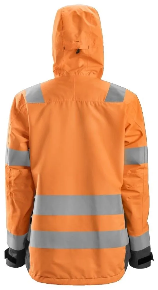 Snickers&#x20;1347&#x20;AllroundWork,&#x20;Women&#x27;s&#x20;High-Vis&#x20;Waterproof&#x20;Shell&#x20;Jacket,&#x20;Class&#x20;2&#x2F;3&#x20;-&#x20;High&#x20;Vis&#x20;Yellow