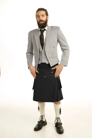Solid Prince Charlie Outfit (7 Pcs Set)