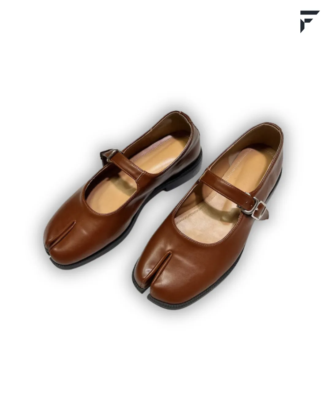 Split Toe Adjustable Strap Mary Jane Shoes