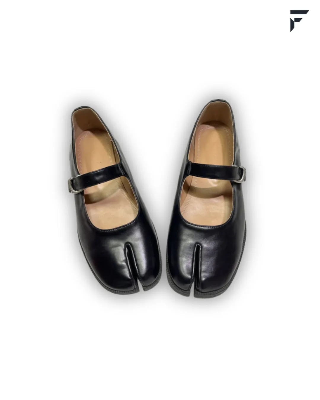Split Toe Adjustable Strap Mary Jane Shoes