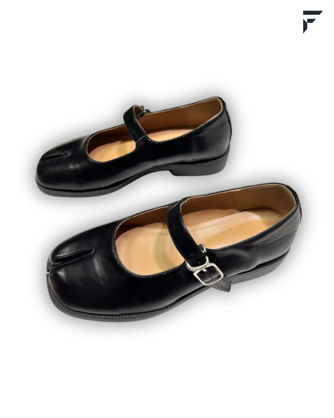 Split Toe Adjustable Strap Mary Jane Shoes