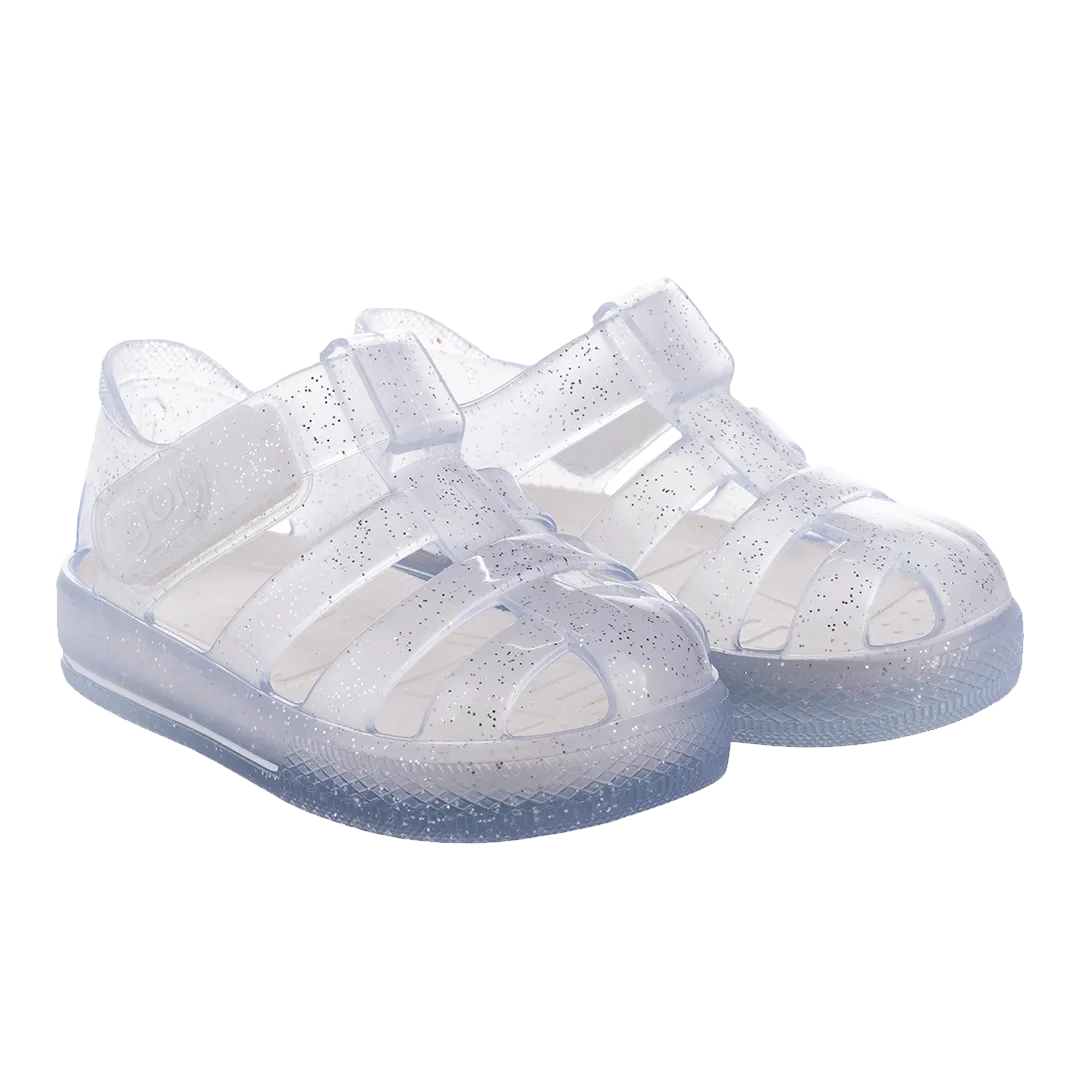 Star Glitter Shoe - Transparente