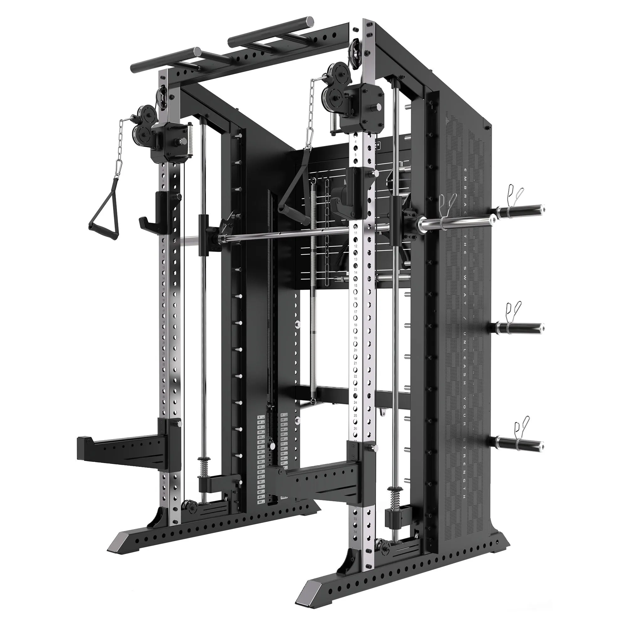 TITANIUM USA GM70 FUNCTIONAL SMITH MACHINE WITH WEIGHT STACKS