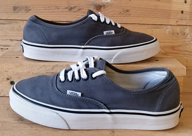 Vans Off The Wall Low Canvas Trainers UK7.5/US8.5/EU41 TC7H Charcoal/White
