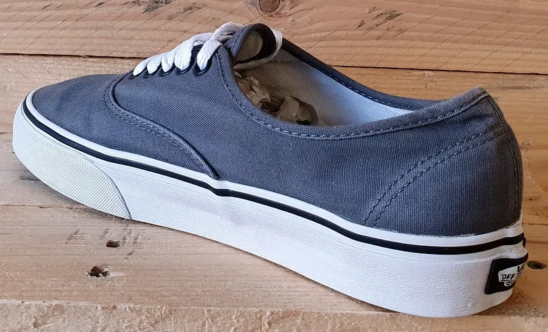 Vans Off The Wall Low Canvas Trainers UK7.5/US8.5/EU41 TC7H Charcoal/White