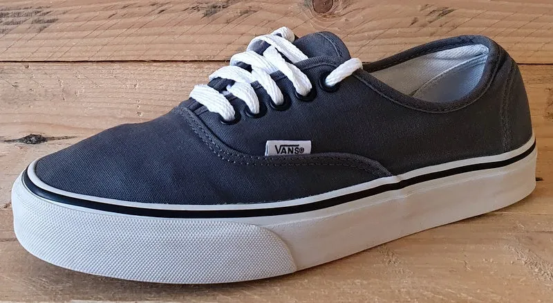 Vans Off The Wall Low Canvas Trainers UK7.5/US8.5/EU41 TC7H Charcoal/White