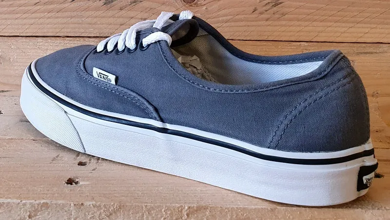 Vans Off The Wall Low Canvas Trainers UK7.5/US8.5/EU41 TC7H Charcoal/White